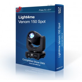 Light4me Venom Spot 150 SHOW DMX