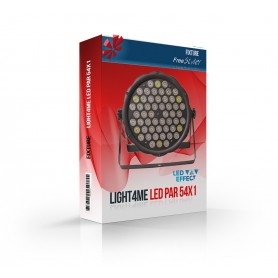 Light4me LED PAR 54x1 RGBW