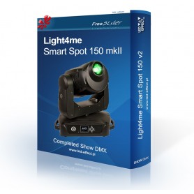 Light4me Smart Spot 150 mkII - SHOW DMX