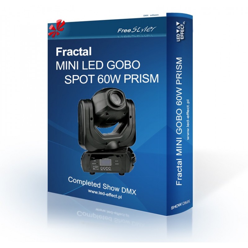 fractal mini led gobo spot