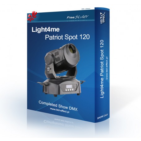 Light4me PATRIOT Spot 120 - SHOW DMX