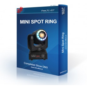 Light4me MINI Spot RING / Fractal Mini Gobo Spot 60 RING - SHOW DMX