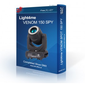 Light4me VENOM Spot 150 SPY - SHOW DMX