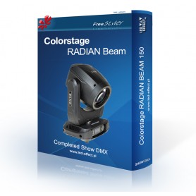 Colorstage RADIAN 150 BEAM RING - SHOW DMX