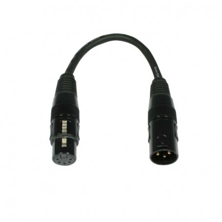 Adapter XLR 3M-5F