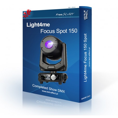 Light4me Focus 150 Spot - SHOW DMX