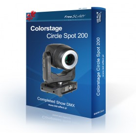 Colorstage CIRCLE Spot 200 - SHOW DMX