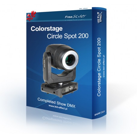 Colorstage CIRCLE Spot 200 - SHOW DMX