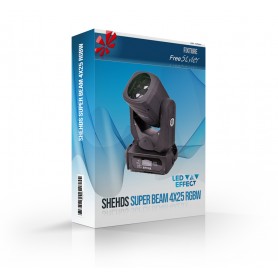 SHEHDS SUPER BEAM 4x25W LED RGBW