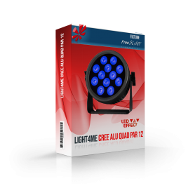 Light4me CREE ALU QUAD PAR 12