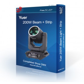 YUER 200 Strip BEAM - SHOW DMX