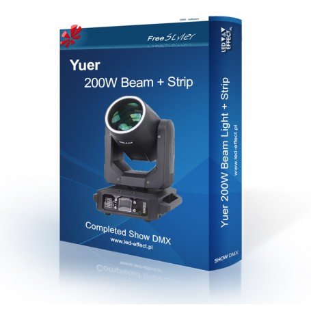 YUER 200 Strip BEAM - SHOW DMX