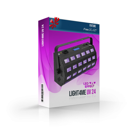 Light4me LED UV 24 + STROBE