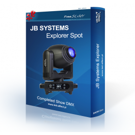 JB SYSTEMS EXPLORER SPOT / Light4me DESTROYER 120 - SHOW DMX