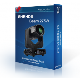 SHEHDS BEAM 275W - SHOW DMX