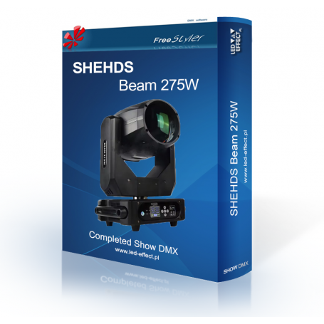 SHEHDS BEAM 275W - SHOW DMX